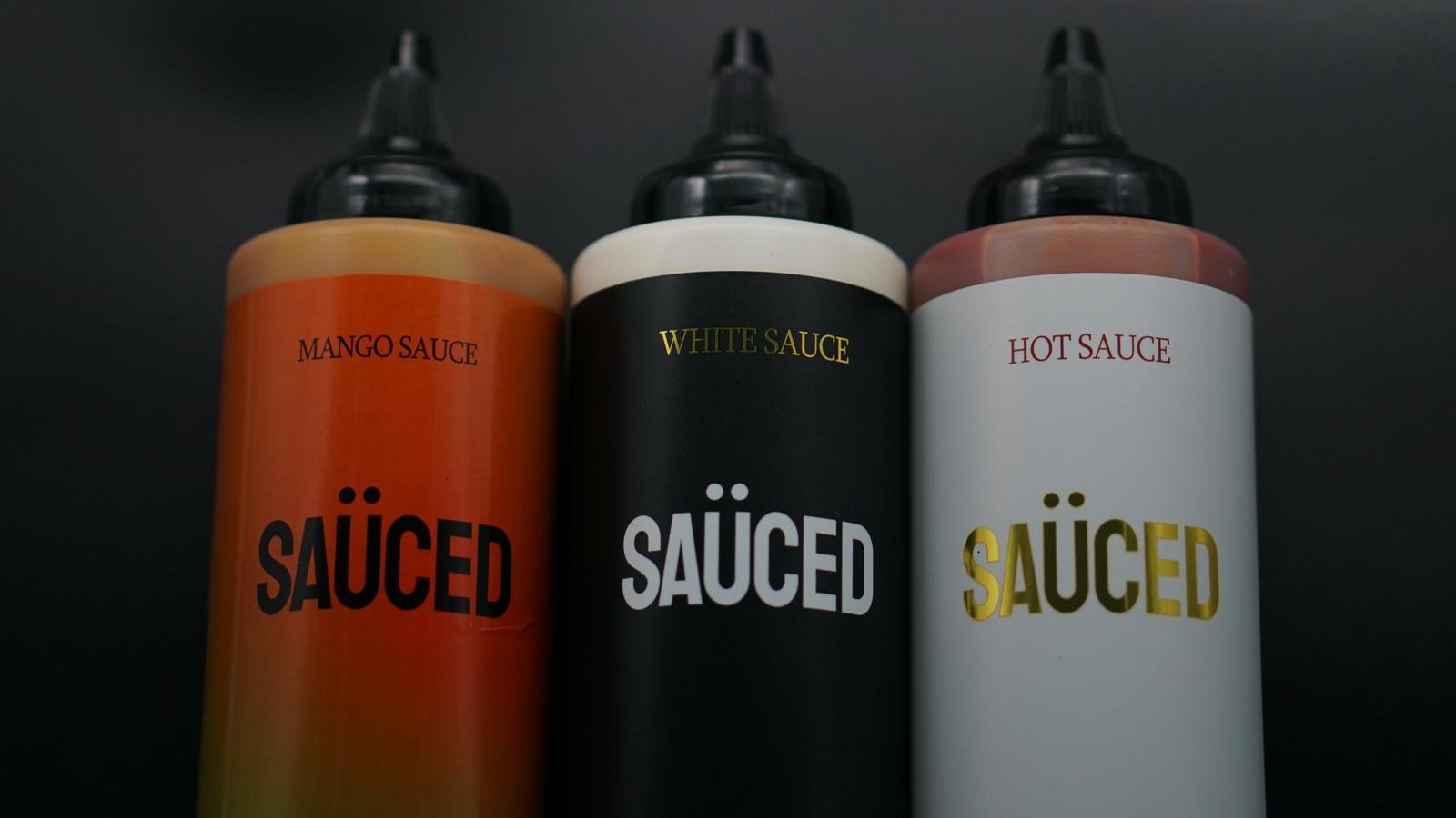 Gyro Cafe Sauced bottles